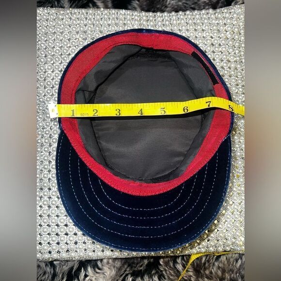 Valas Los Angeles Conductor Velvet Navy Hat Limited Collector, $435 retail - Picture 14 of 17